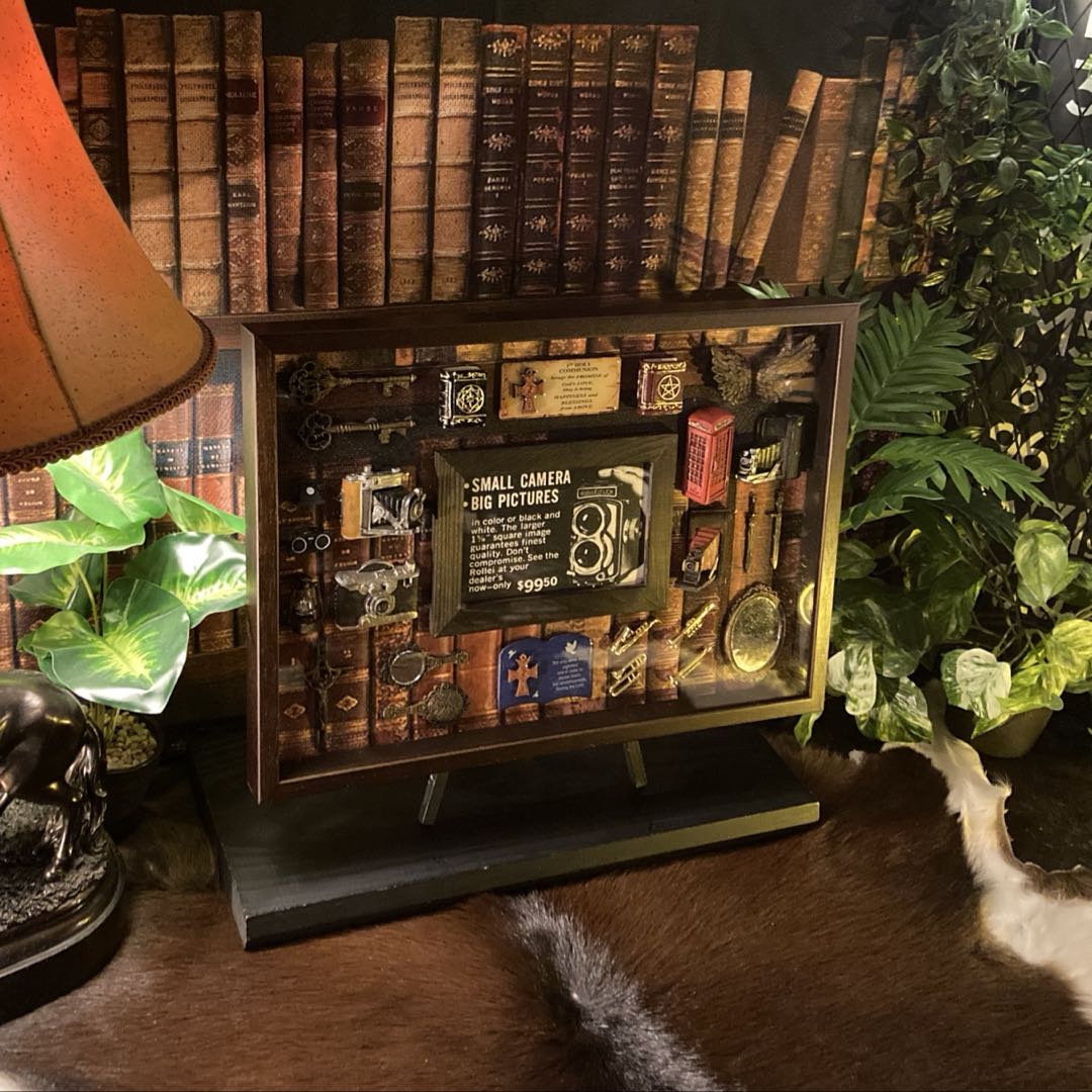 大特価｢ANTIQUE COLLECTION BOX｣高級アートフレーム ブルックリンインテリア 男前インテリア インダス..