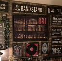 「CAFE&BAR II」キャンバス製 高級アートパネル(額入り)!! 超大型サイズ!! ブルックリンインテリア 男前インテリア アートパネル アメリカンビンテ...