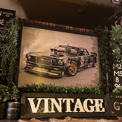 NOSTALGIA ART��MUSTANG II�������Х��� ��饢���ȥѥͥ�(������) �֥�å���� ��������ƥꥢ BROOKLYN ����ꥫ��ӥ�ơ��� ���ե�����ƥꥢ NEWYORK �����ȥѥͥ� �ޥ����� MUSTANG DandyLifeSpace