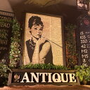 ｢ANTIQUE ART｣!! オードリー・ヘップバーン キャンバス製 高級アート!! ブルックリンインテリア 男前インテリア カフェインテリア ヨーロピアンクラシック オードリーヘップバーン AudreyHepburn アメリカンアンティーク アメリカンクラシック DandyLifeSpace