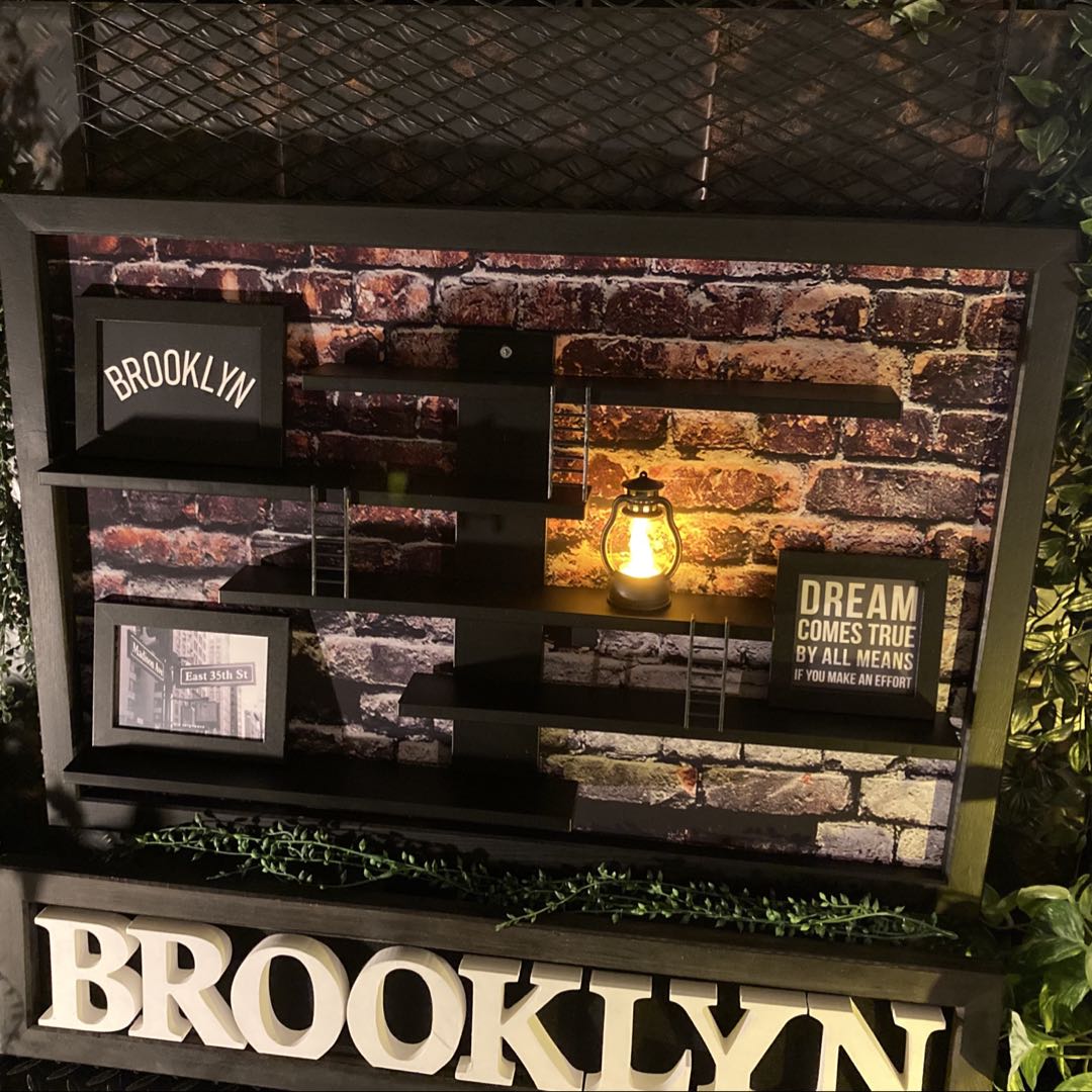 楽天市場】インダストリアル ウォールラックの通販