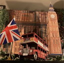 ｢大人のインテリア｣ 高級ブリキ製｢LONDON BUS OPEN TOP｣ アメリカンビンテージ レトロアメリカン アメリカンノスタルジー 男前インテリア アメリカンカジュアル オールドアメリカン アメリカンダイナー ブリキのおもちゃ イギリス DandyLifeSpace