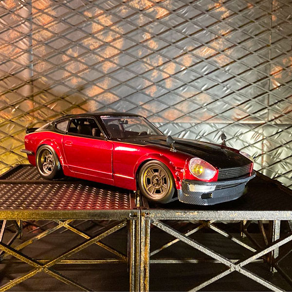 映画ワイルドスピード/ファイヤーブースト!! ｢DATSUN 240Z｣ 1/24!! 男前インテリア オールドアメリカン アメリカンカジュアル ガレージインテリア ダイキャストミニカー 店舗什器 店舗展示品 240Z 男の隠れ家 アメリカンビンテージ DandyLifeSpace