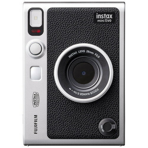 新品 あす楽 FUJIFILM / 富士フイルム instax mini Evo チェキ ブラック USB Type-C対応 4547410520088