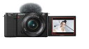 新品 あす楽 SONY ソニー VLOGCAM ZV-E10L パワーズームレンズキット ミラーレス ...