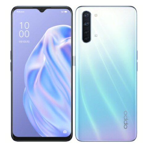 [新品]OPPO Reno3 A Reno3A Ymobile 本体 A0020P SIMロック解除済み シムフリー SIMフリー 白 white ホワイト 4549046094698