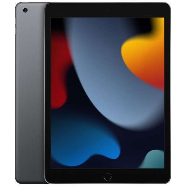 iPad あす楽 [新品未開封] Apple iPad 10.2インチ 第9世代 Wi-Fi 256GB スペースグレイ 灰 MK2N3J/A(アップル)4549995250015