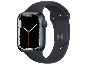 [新品] 保証未開始 Apple Watch Series 7 GPSモデル 45mm MKN53J/A [ミッドナイトスポーツバンド] アップルウォッチ 4549995257915