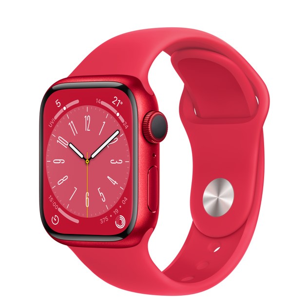 新品未開封 Apple Watch Series 8 GPSモデル 45mm MNP43J/A [ PRODUCT REDスポーツバンド] アップルウォッチ 4549995337341