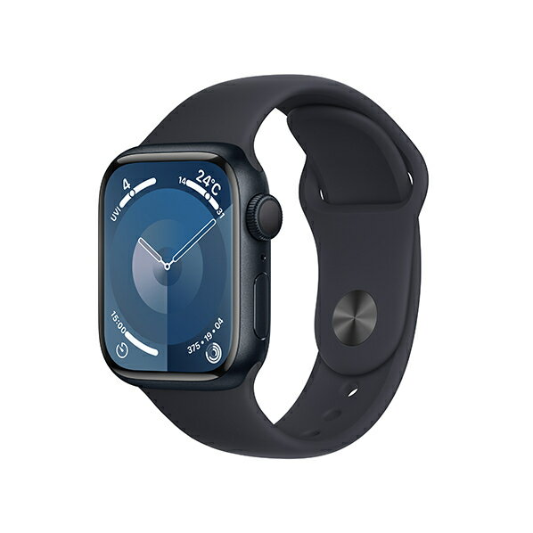 新品未開封 あす楽 Apple アップル Apple Watch Series 9 GPSモデル 41mm MR8W3J/A ミッドナイトスポーツバンド S/M 4549995400892