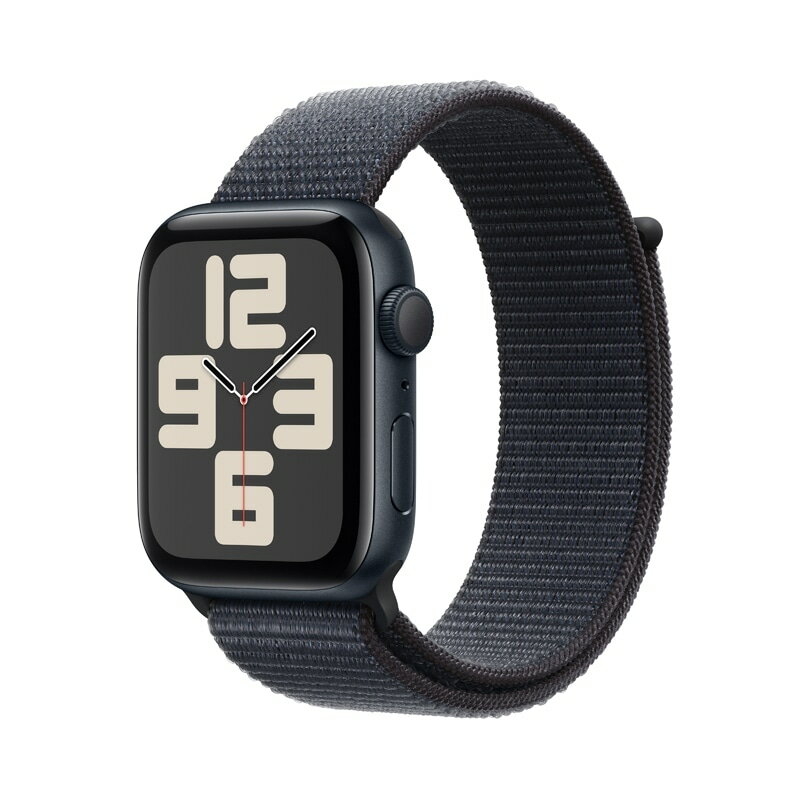 新品未開封 Apple Watch SE 第2世代 GPSモデル アルミニウムケース44mm MXEP3J/A ミッドナイトアルミニウムケースとインクスポーツループ 4549995399141