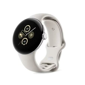 新品未開封 Google Pixel Watch 2 Wi-Fiモデル GA05031-GB [Polished Silver アルミケース/Porcelain アクティブ バンド] 840353900868