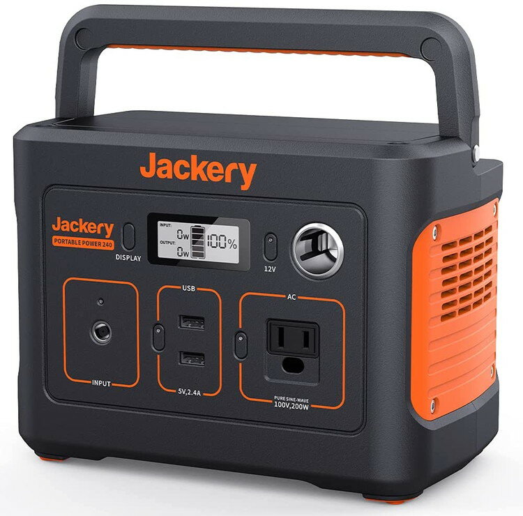 楽天市場】jackery ポータブル電源 240 大容量67200mah/240whの通販