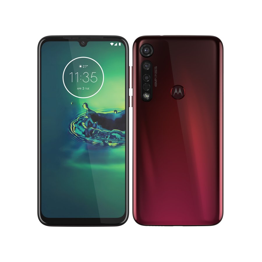 [新品未開封] MOTOROLA moto g8 plus ポイズンピンク 赤 [6.3インチ / メモリ 4GB 本体 / ストレージ 64GB モトローラ SIMフリー 4582239431719