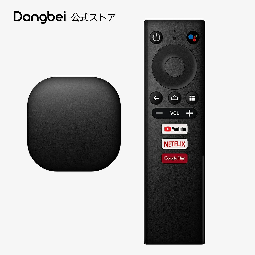 ストリーミングドングル 4K Streaming Dongle Android TV 10.0搭載 プロジェクター通用【プライム Netflix Hulu TVer Abema TV DAZNなどVODサービスに対応/4K UHD】 1