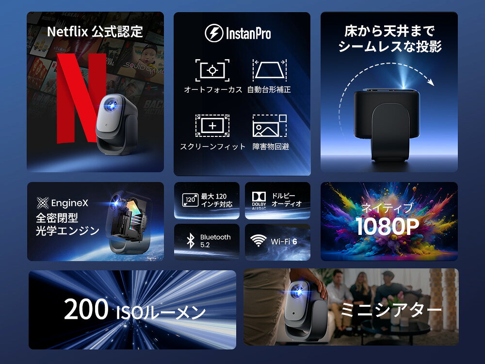 【80インチスクリーン無料送り】【VGP2025-26連賞】Dangbei N2 mini モバイルプロ...