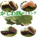 かしわ餅 【日本全国・送料無料】冷凍・柏もち【バイキング】30個（十勝産つぶあん・十勝産こしあん・みそあん・よもぎ）柏餅【個包装】【マツコの知らない世界　キノアン】こどもの日 初節句 男の子節句 その1