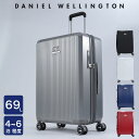 楽天DANIEL WELLINGTON STYLE 公式SHOP【公式】 ダニエルウェリントン キャリーケース 中サイズ スーツケース Daniel Wellington CLASSIC メンズ レディース USBポート 充電 TSAロック 拡張機能 69L ビジネス プライベート 旅行 国内旅行 海外旅行