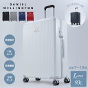 【公式】 ダニエルウェリントン キャリーケース 大サイズ スーツケース Daniel Wellington CLASSIC メンズ レディース USBポート 充...