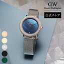 腕時計 レディース ダニエルウェリントン DW Crystalline Bezel ローズゴールド ゴールド シルバー グリーン ブラック 時計 ブランド 20...