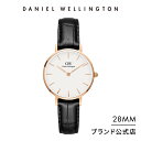 【公式ショップ/2年保証/送料無料】ダニエルウェリントン DW 腕時計 レディース Petite Reading 28mm 時計 ブランド ウオッチ おしゃれ 人気 かわいい 革 プレゼント 彼女 シンプル カジュアル 女性 その1