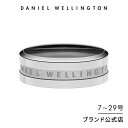 ダニエルウェリントン ステンレスリング・指輪 レディース リング 指輪 ダニエルウェリントン DW Elan Ring Silver アクセサリー ジュエリー ブランド 20代 30代 シルバー レディース 大人 かわいい 上品 綺麗 ファッション ペアリング 人気 シンプル おしゃれ ギフト プレゼント 祝い 記念 公式 2年保証 刻印入り 送料無料