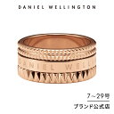 リング 指輪 ダニエルウェリントン DW Elevation Ring Rose gold アクセサリー ジュエリー ブランド 20代 30代 ローズゴールド レディース 大人 かわいい 上品 綺麗 ファッション 人気 エレガント おしゃれ ギフト プレゼント 祝い 記念 公式 2年保証 刻印入り 送料無料