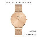 腕時計 レディース ダニエルウェリントン DW Petite Unitone 36mm 時計 ブランド 20代 30代 ウォッチ おしゃれ 人気 かわいい ローズゴールド 大人 綺麗 かっこいい 上品 大人可愛い エレガント ビジネス シンプル ギフト プレゼント 祝い 記念 公式 2年保証 送料無料