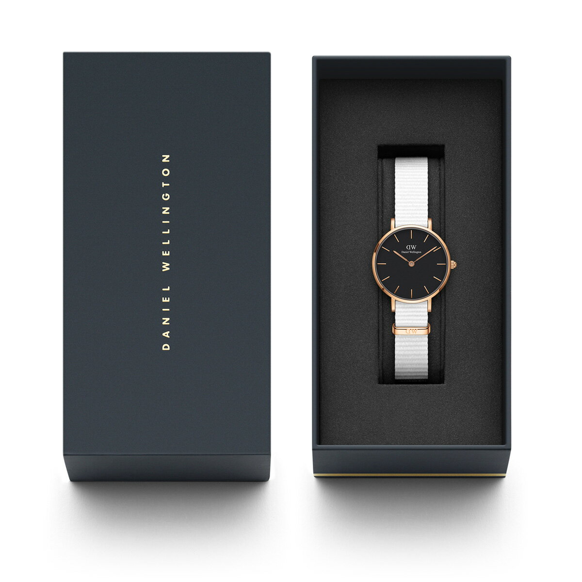 【公式ショップ/2年保証/送料無料】ダニエルウェリントン DW 腕時計 レディース Petite Black Dover 28mm 時計 ブランド ウオッチ おしゃれ ローズゴールド ブラック 彼女 プレゼント ギフト ファッション シンプル