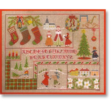 クロスステッチ 刺繍キット 【ノエル】クリスマス フランス 輸入ししゅうキット