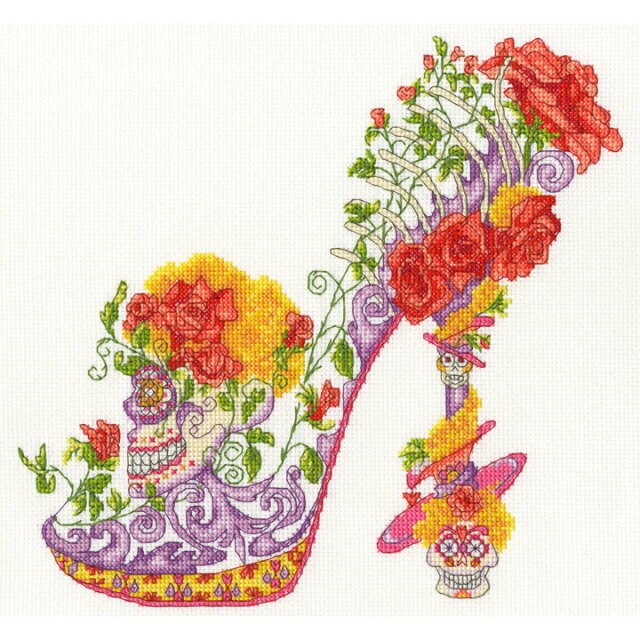 Bothy Threadsクロスステッチ 刺繍キット 【La Catrina 】 イギリス 初心者から中級者向き