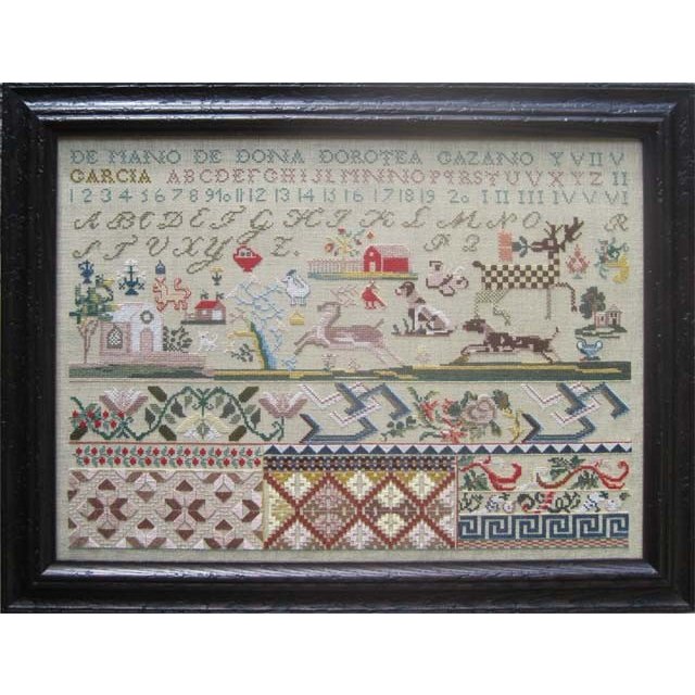 Dona Dorthea Gazano y Garcia Reproduction Sampler