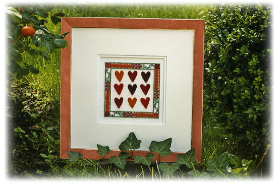 オレンジ ハート