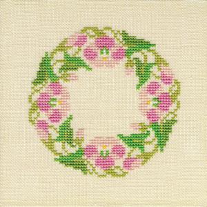 フレメ クロスステッチ 刺繍キット 【CONVOLVULACEA 】 小さい作品 デンマーク 輸入ししゅうキット