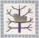 フレメ クロスステッチ 刺繍キット 【1月の鳥 】 小さい作品 デンマーク 輸入ししゅうキット