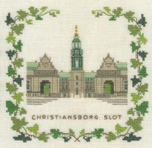 フレメ クロスステッチ 刺繍キット 【CHRISTIANSBORG】 小さい作品 デンマーク 輸入ししゅうキット