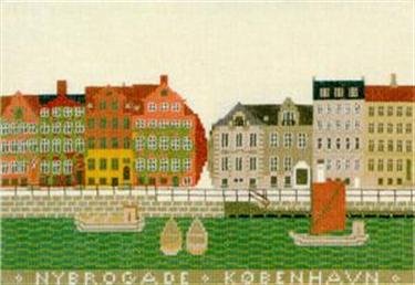 フレメ クロスステッチ 刺繍キット  デンマークの世界　デンマーク 輸入ししゅうキット
