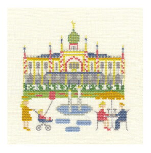 フレメ クロスステッチ 刺繍キット 【チボリ公園 NIMB】 小さい作品 デンマーク 輸入ししゅうキット
