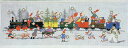 フレメ クロスステッチ 刺繍キット 【クリスマストレイン】 クリスマス デンマーク 輸入ししゅうキット