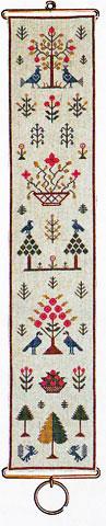 フレメ クロスステッチ 刺繍キット 【木のベルプル】 デンマークの世界　デンマーク 輸入ししゅうキット