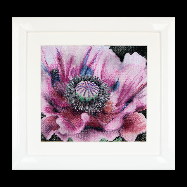 テア　グーベルヌール　クロスステッチ刺繍キット 【Poppy】中級者ー上級者向き ☆お取り寄せキット（納期は30-90日程度）