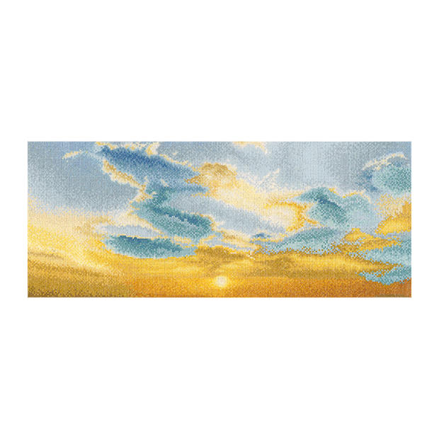 テア　グーベルヌール　クロスステッチ刺繍キット 【Sky Study　4 】中級者ー上級者向き ☆お取り寄せキット（納期は30-90日程度）