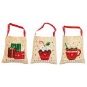 ベルバコ クロスステッチ 刺繍キット 【GIFT BAG KIT CHRISTMAS FIGURES SET OF 3 】クリスマス ベルギー 輸入ししゅうキッ...