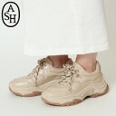 【40％OFF】【正規品】ASH スニーカー アッシュ 厚底スニーカー パデッドチャンキースニーカー AIR ベージュ レディース 138070 セール【返品不可】