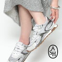 【クーポン】【正規品】ASH スニーカー アッシュ ローカット スニーカー 白 ホワイト メッシュ シルバー 銀 SILVER 軽量 レディース カブキ 151...