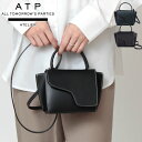 ATP Atelier バッグ エーティーピー アトリエ ハンドバッグ ミニバッグ 2way 斜めがけ 本革 ブラック 黒 イタリア製 レディース モンタルチーノ montalcino ★