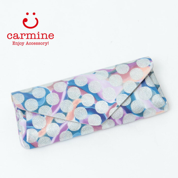 カーマイン 財布 CARMINE 長財布 ロングウォレット レザー クリアドット レディース 個性 LLWCDTW ★のサムネイル