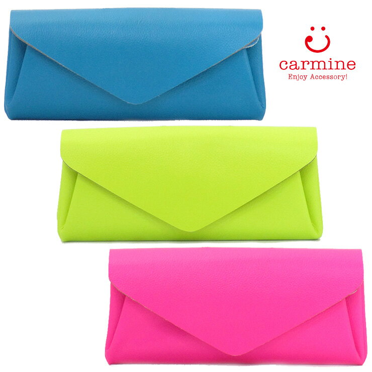 【クーポン】カーマイン 財布 carmine 長財布 レザー ネオンカラー レディース ロングウォレット 個性 vlw ★