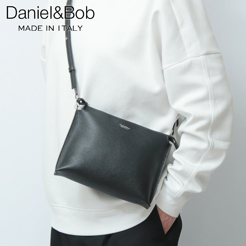 ダニエル&ボブ バッグ Daniel&Bob ショルダーバッグ 斜めがけ シュリンクレザー 本革 メンズ イタリア製 OTELLO SHOULDER-24SH オテッロ U457 24SH ★