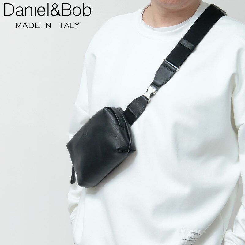 ダニエル&ボブ バッグ Daniel&Bob ボディバッグ ミニ ショルダーバッグ LUDO ルード シュリンクレザー メンズ レディース イタリア製 U560-20 ★